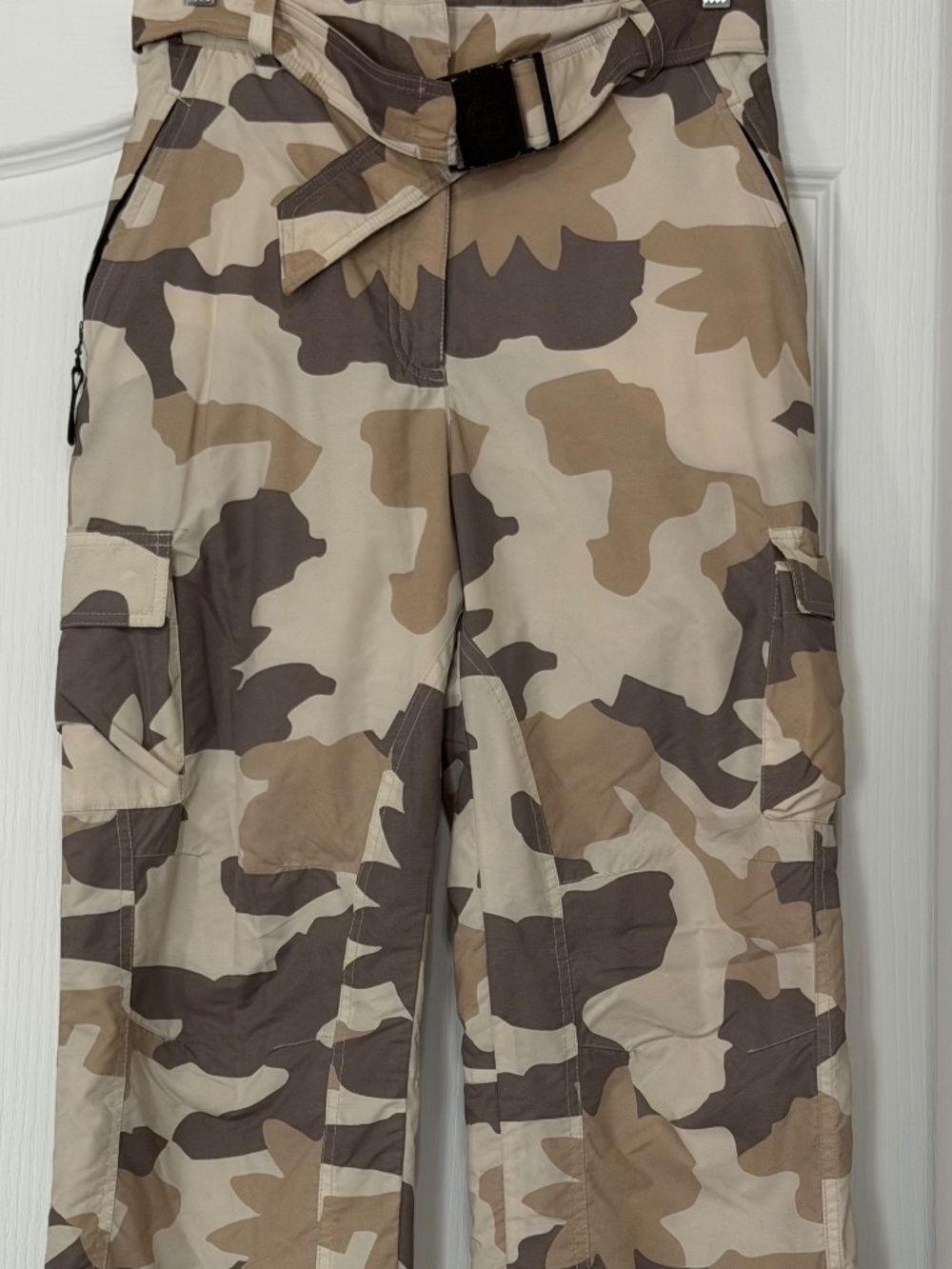 Vintage Colmar Camo Ski Snowboard Pants Desert Camouflage Cargo Technical IT 46